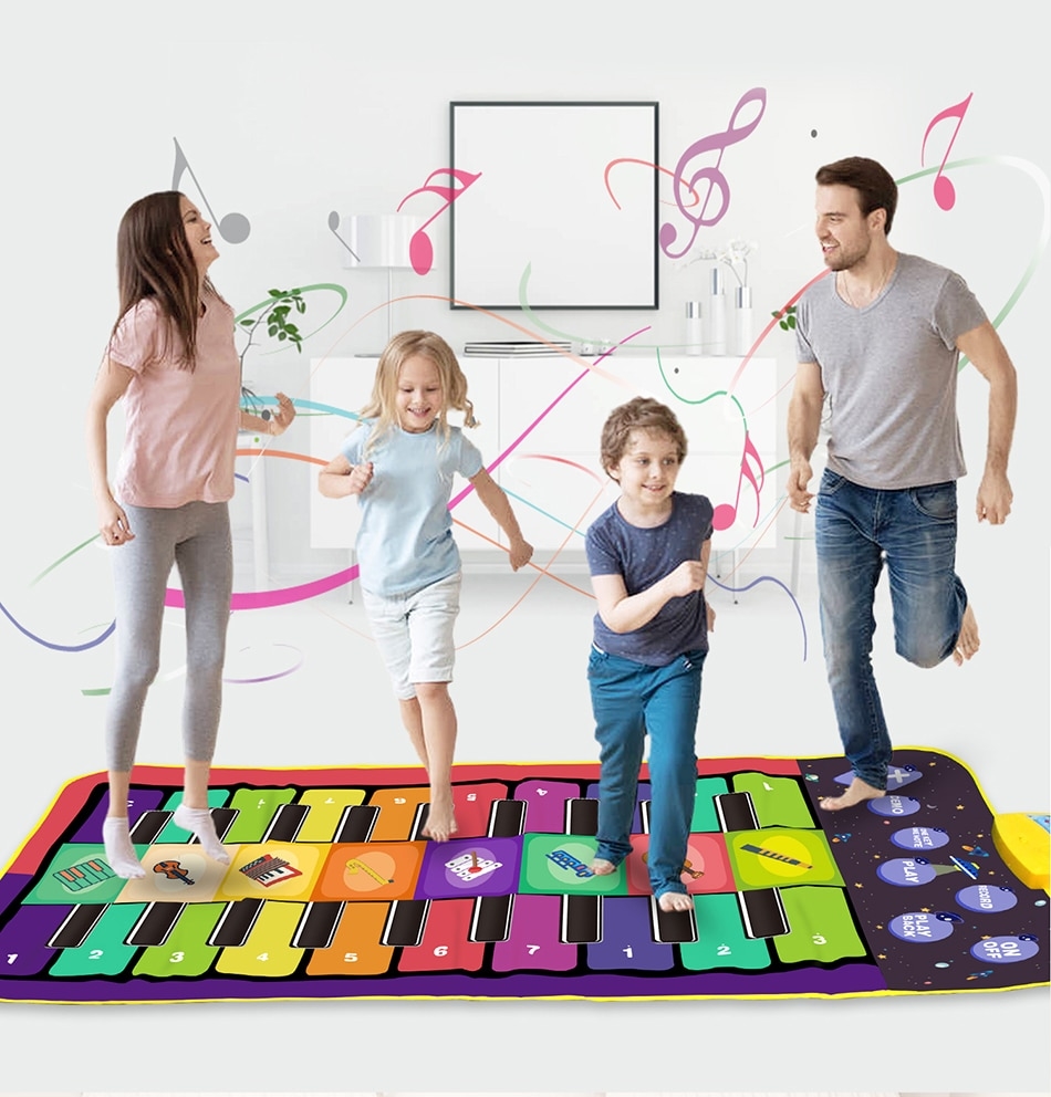 Piano Livro Brinquedo Musical Educacional Brinquedo Piano Musical Infantil  Com Função de Gravação para Crianças de 3 a 5 Anos Ótimo
