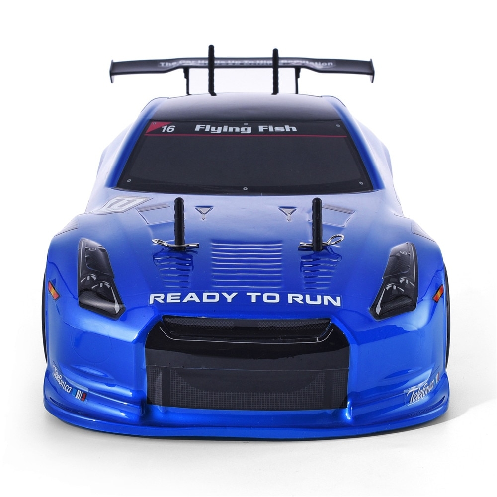 Carrinho De Controle Remoto Nissan Gtr Escala 1:10 Drift