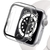 Imagem do Capa Vidro Temperado Apple Watch. Vidro + capa para apple 45mm 41mm 44mm 40mm 42mm 38mm watch protetor de tela apple assistir série 3 4 5 6 se 7