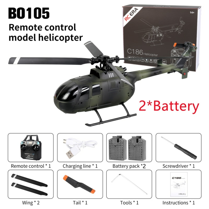 Helicóptero 4 hélices controle 2.4G Giroscópio eletrônico de 6