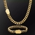 Corrente e pulseira de Aço Inoxidável 18K Banhado a Ouro Real ou Prata - comprar online