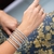 Pulseiras feminino 2022 moda de luxo punk ouro prata presente jóias. São 32 modelos diferentes - comprar online
