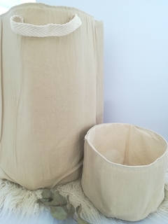 CONTENEDOR CHICO BEIGE - comprar online