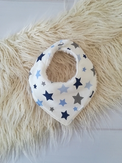 BABERO BANDANA ESTRELLAS /CORDERITO