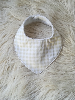 BABERO BANDANA CUADRILLE NATURAL