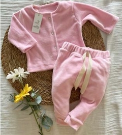 Conjunto plush rosa