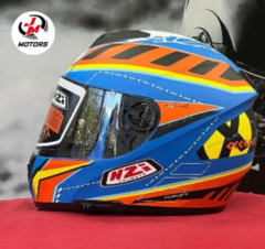 Casco Integral NZI Eurus 2 Azul mate