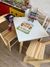 Cadeira Infantil Pinus - Corujinha Brinquedos  (Divirta-se com a gente)