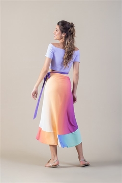 CROPPED OMBRO A OMBRO - LAVANDA - loja online