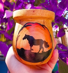 Mate grande de caballo