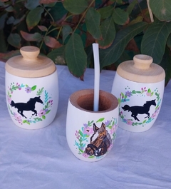 Set de mate de Caballo