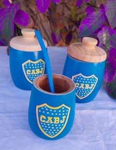 Set de mate de Boca