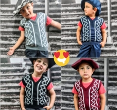 Chaleco de niño talles desde el 2 al 12 - comprar online