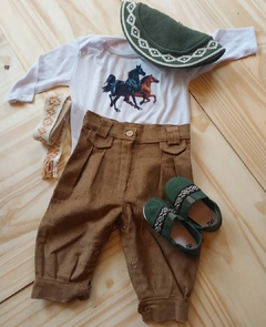 Conjunto de bebe (Bombacha Corderoy) COMPLETO Talle 00,0,1