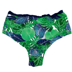 Fio Hotpants dupla-face marinho/estampada