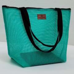 Bolsa Média em Tela Verde