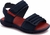 SANDALIA PAPETE INFANTIL MASCULINO TIC TAC - MARINHO/VERMELHO - KLIN 711145000