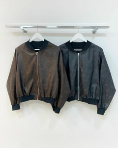 [CUERINA WASH] Chaqueta bomber