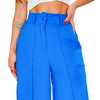 Calça Wide Leg Crepe Duna