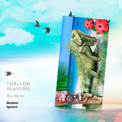 Toallón playero 76x152 cm de algodón aterciopelado en internet