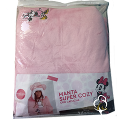 Manta con capucha Piñata super soft Minnie - Almacen de Blancos