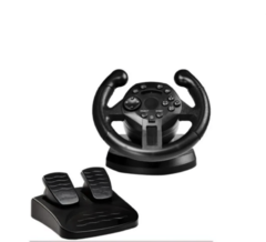 Volante Pedal Game Pad Corrida Pc Ps3 Data Frog