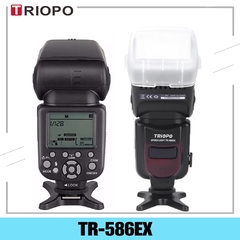 Flash Triopo TR-586EX TTL Wireless para Nikon ou Canon na internet