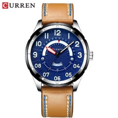 CURREN YOUNG - Relógio masculino com pulseira de couro na internet