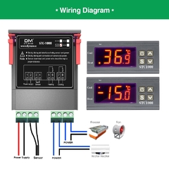 Controlador de temperatura digital STC-1000 Coel - comprar online