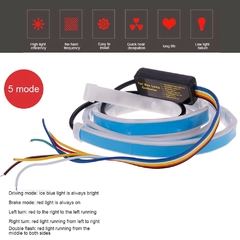 Fita de led para porta mala 1.2m 12V - seta, ré, freio, lanterna - Hims Place | Site voltado às diferentes necessidades e gostos masculinos. Frete grátis na maioria dos produto!