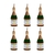 Vela Champagne com 6 unidades Silver Festas