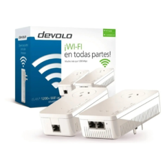 Imagen de Extensor Powerline Devolo Dlan 1200+ Wifi Ac Starter Kit