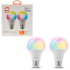 LAMPARA LED BULB SMART NEXXT RGB220V E26V27 X3 en internet