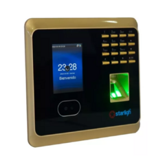 CONTROL DE HORARIO STARLIGH BIOMETRICOFACIAL HUELLA DIGITAL Y CODIGO WI FI (200 ROSTROS Y 1500 HUELLAS) ST-FACELOW-ATW - comprar online