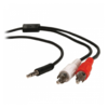 CABLE AUDIO VIDEO PLUG 3.5MM a 2 RCA 1.5 MTS