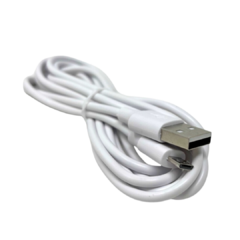 CABLE USB A MICRO E-VIEW 1.8 METRO MALLADO BLANCO