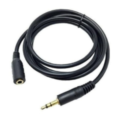 CABLE PLUG 3,5MM EXTENSION MACHO HEMBRA 1,5 M - comprar online