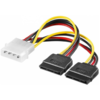 CABLE SATA MOLEX POWER DOBLE