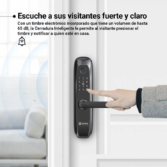 CERRADURA EZVIZ L2 SMART HUELLA TIMBRE ALARMA CS-L2-11FCP - Click