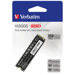 DISCO SSD VERBATIM 256GB VI3000 NVME M.2 - comprar online