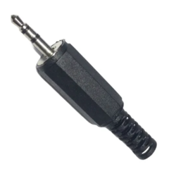 FICHA AUDIO MINI PLUG 2,5MM MONO PLASTICO