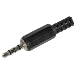 FICHA CONECTOR MINI PLUG MACHO STEREO 3.5MM