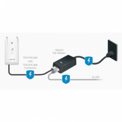 FUENTE ADAPTADOR POE UBIQUITI POE-24-AF5X GIGABIT 24V 1A - comprar online