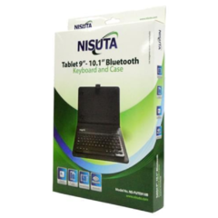 FUNDA PARA TABLET NISUTA NS-FUTE910B 9"-10,1" WIRELESS BT - Click