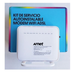 KIT DE SERVICIO AUTOINSTALABLE ARNET TELECOM