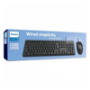 KIT TECLADO + MOUSE PHILIPS C254 USB