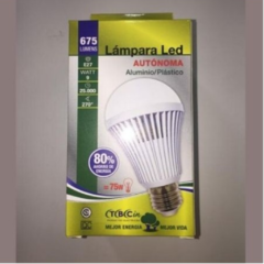 LAMPARA LED 675 LUMENS AUTÓNOMA LUZ DE EMERGENCIA - comprar online