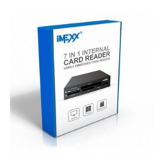 LECTOR DE TARJETAS IMEXX IME-20236 / 7 EN 1 / INTERNO - comprar online