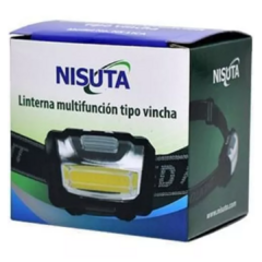 LINTERNA MULTIFUNCIÓN VINCHA TIPO MINERO NISUTA - comprar online