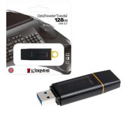 PEN DRIVE KINGSTON 128 GB DATATRAVELER EXODIA USB 3.2" - comprar online